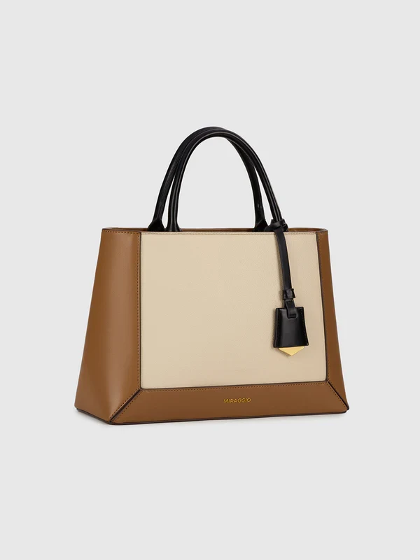 Callie Structured Satchel Bag (Style 3) angle 3