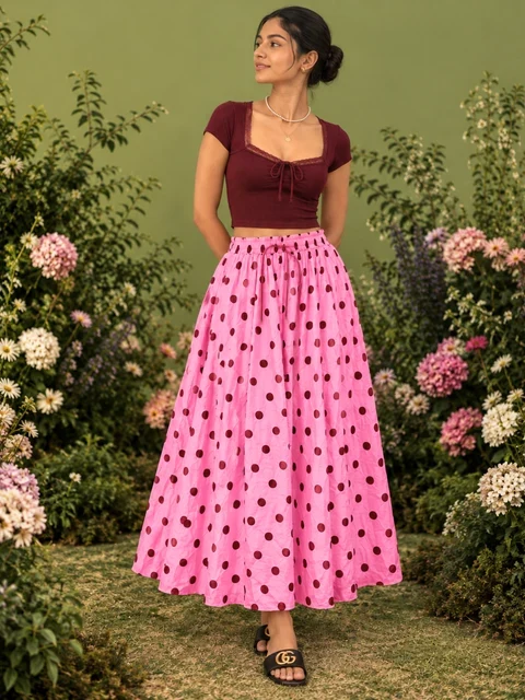 Manjari Blush Embroidered Daily Kurti (Design 2) angle 2