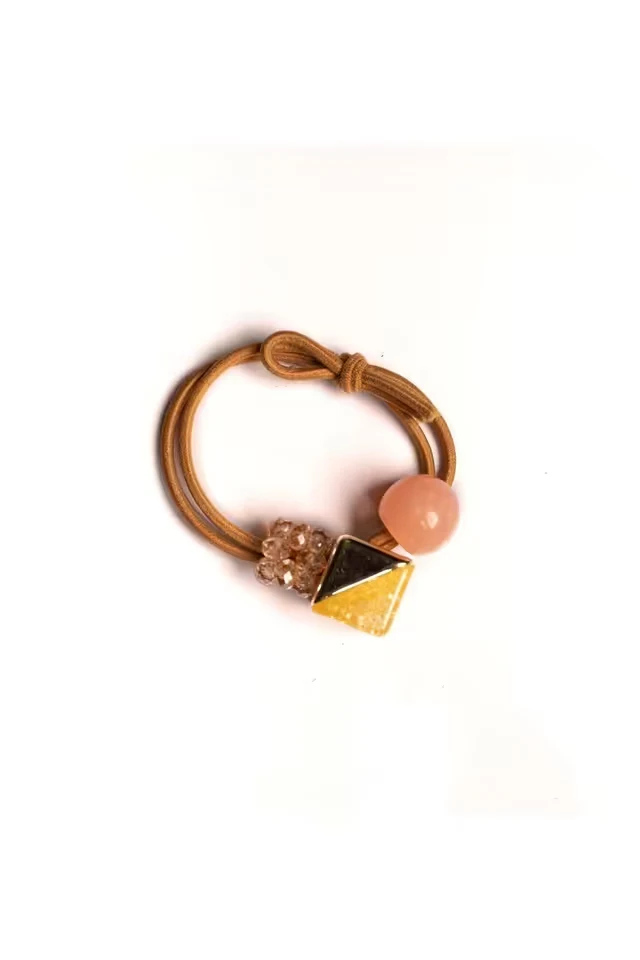 Rose Gold CZ Solitaire Openable Bangle Set (Design 5)