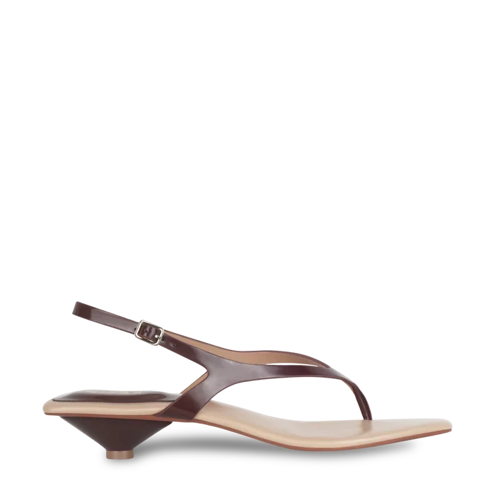 Rose Gold Ankle-Strap Stiletto Heels angle 5
