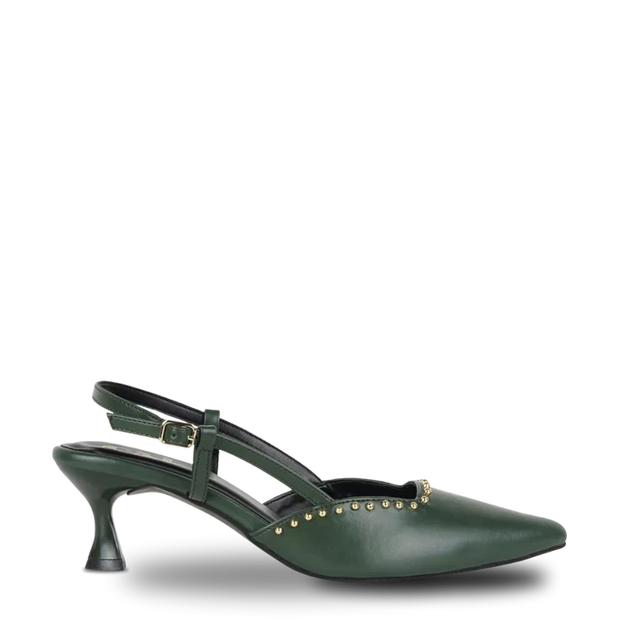 Rose Gold Ankle-Strap Stiletto Heels (Edition 3)